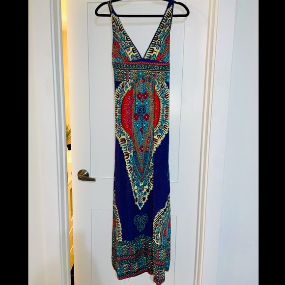 Angie - Boho Midi/Maxi Dress - Picture 1 of 10